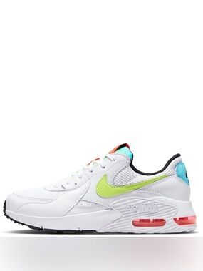 Nike Shoe with Neon Green Insole and Black Lining Women’s 8.5
